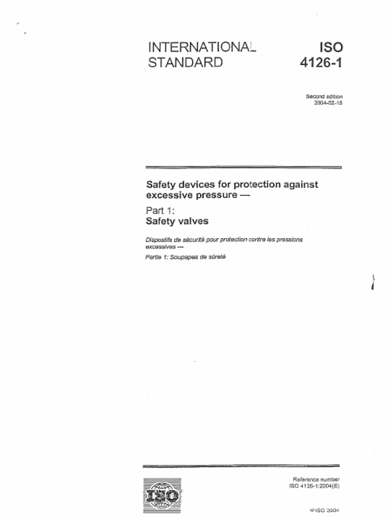 Iso 4126-1 | PDF