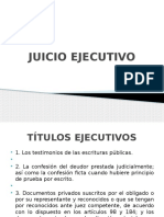 Juicio Ejecutivo