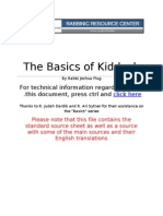 The Basics of Kiddush: For Technical Information Regarding Use of This Document, Press CTRL and