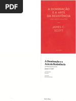 SCOTT James - A Dominação e a Arte Da Resistência