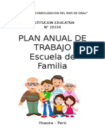 Plan Anual de Escuela de Familia