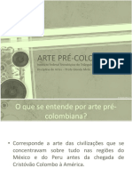 Arte Pré-Colombiana - 3°ano PDF