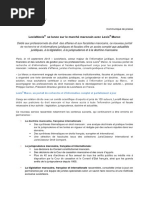 Communiqux de Presse LexisMaroc