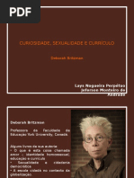 Curiosidade, Sexualidade e Currículo - Apresentação