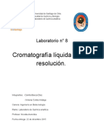 cromatografia liquida de alta resolucion