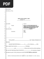 Sample Motion For Transfer of Case in United States District Court