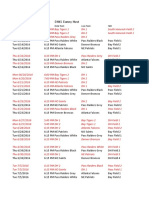 2016 7-8-9 Flag Schedule