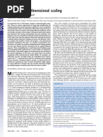 Spectral Multidimensional Scaling: Signi Ficance