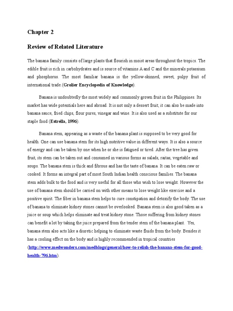 Banana Peel As Floor Wax Review Of Related Literature Banana Poster