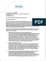 Westside Cities Council of Governments Letter to Amend PBM