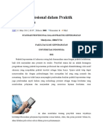 Standar Profesional Dalam Praktik Keperawatan