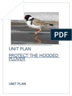 Hooded Plover Grade 6 Unit Plan