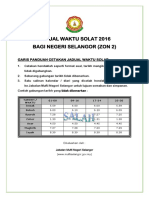 Waktu Solat Selangor 2016 Zon2 - 30okt2015