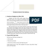 Tugas MK Struktur Modal (Pendekatan MM)