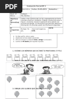 Prueba libro 2° básico ¡Al mal tiempo buena cara! Abril