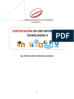 Texto de Certificación Con Uso Intensivo de Tecnologías II . ,.