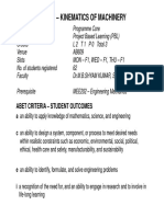 Kinematics of Machinery