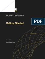 Dollar - Universe 6.6 Getting Started Guide en