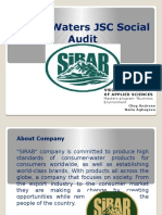 Sirab Waters social audit reveals opportunities to improve employee experience