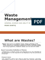 Waste Management