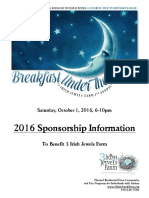 BreakfastUnderTheStars2016SponsorshipPacket