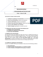 Price Discrimination and Two Part Tariff