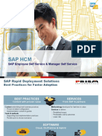 Sap HCM: SAP Employee Self Service & Manager Self Service