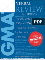 GMAT OG Verbal Review 2nd Edition