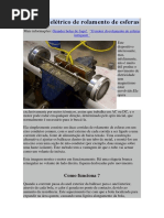 O Motor Elétrico de Rolamento de Esferas
