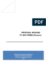 Proposal Magang Biofarma 2015