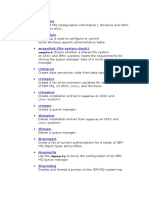 MQ Control Commands