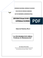 Guia Practica No. 2 Programacion Lineal Maximizacion