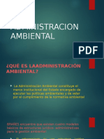 ADMINISTRACION AMBIENTAL Diapo