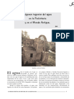 Algunos Ingenios Del Agua en La Prehistoria y en El Mundo Antiguo PDF