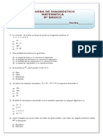 Diagnóstico 8°