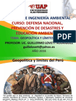 Clase 5 - Defensa Nacional-Geopolítica y Límites PDF