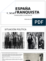 España Posfranquista. Contexto Politico y Social 1980-1990