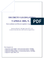 Decreto Legislativo 81-2008 PDF