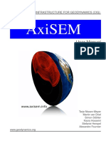 Manual Axisem1.1