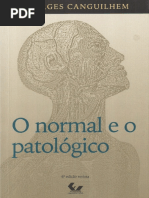 CANGUILHEM. O Normal e o Patologico