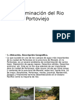 Contaminación Del Rio Portoviejo: Ecologia