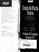 PAIVA, Dulce de Faria. História da Língua Portuguesa.pdf