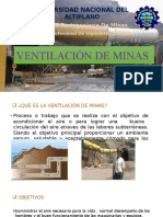 Ventilación de Minas