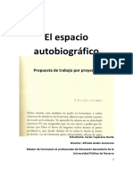 El Espacio Autobiográfico