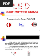 Light Emitting Diodes: Presentation by Evren EKMEKÇİ