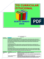 PCI  PRIMARIA 6°- 2016