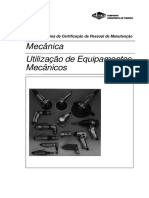 Utilização de Equipamentos Mecânicos - Mecânica