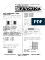 Presión hidrostática y equilibrio de fluidos en la Academia Preuniversitaria LEHNINGER