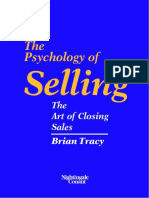 Psychology of Selling - The Art of Closing Sales - Brian Tracy