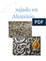 Repujado aluminio técnicas herramientas